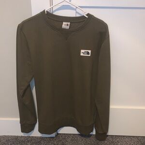 The North Face Men's Forest Green Crewneck Sweater